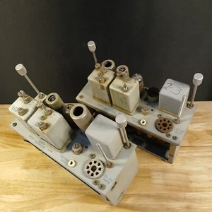 1960's Vintage PAIR AMPEX Tube Type 5751 12AU7 Direct Reproduce Amplifiers - Picture 1 of 11