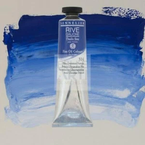 COLORE AD OLIO FINE 314 BLU OLTREMARE FRANCESE - RIVE GAUCHE SENNELIER T.40ML - Imagen 1 de 1