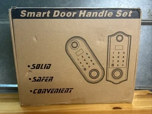 Bebasia Fingerprint Door Lock. Door Knob Not Included. - Picture 1 of 10