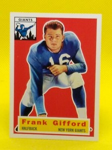 Frank Gifford 1994 Topps Football Archives THE ULTIMATE 1956 SERIES #53