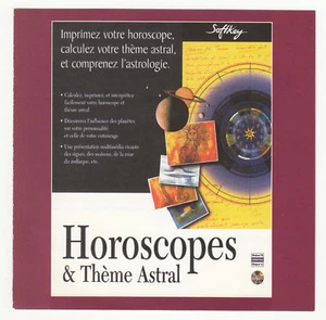 *** Horoscopes & Thème Astral *** CDRom PC - Neuf - vintage 1997 - Photo 1/5