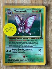 Venomoth - 13/64 Jungle Unlimited Holo Rare Pokemon - NM
