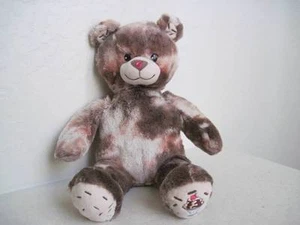 Adorable Build A Bear ICE CREAM BROWN FLUFFY TEDDY BEAR 17" Plush Stuffed Animal - Picture 1 of 4