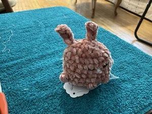 Hand Crochet Velvet Squishy Pocket Bunny - Picture 1 of 1