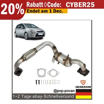 Catalizzatore F1F15E211FD adatto per FORD C-MAX II FOCUS III MONDEO 1.0 EcoBoost - Immagine 1 di 4