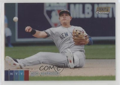 2020 Topps Stadium Club Blue Foil /50 Gio Urshela #174 - Image 1 of 2