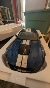 GT SPIRIT 1/12 2020 MUSTANG GT500 USA EXCLUSIVE L.E. FORD PERFORMANCE BLUE HTF - Picture 1 of 13