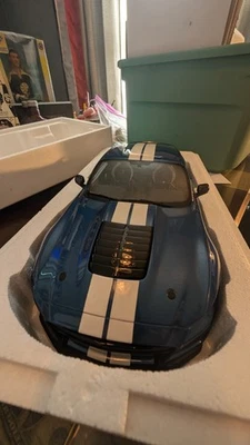 GT SPIRIT 1/12 2020 MUSTANG GT500 USA EXCLUSIVE L.E. FORD PERFORMANCE BLUE HTF - Image 1 of 4