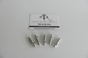 BRAKE CALIPER BLEED NIPPLE M8 X 1.25 ZINC PLATED PK5 - Picture 1 of 4