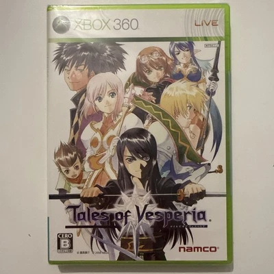 Tales of Vesperia  Xbox 360 Factory Sealed Japanese NTSC-J - Image 1 of 3