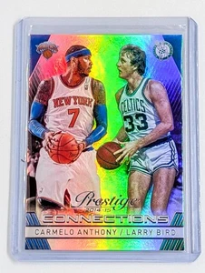 2014-15 Panini Prestige Connections Premium #20 Larry Bird Carmelo Anthony  - Imagen 1 de 2