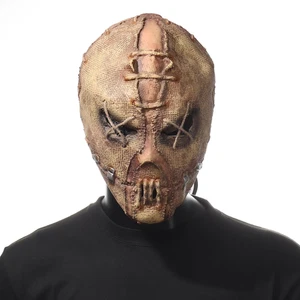 Eerie Zombie Mask for Halloween - Scary Horror Face Accessory - Picture 1 of 12