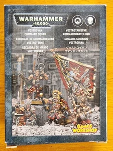 Vostroyan Firstborn Command Squad Warhammer 40k Imperial Guard New In Box - Picture 1 of 7