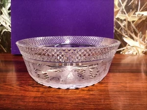 BACCARAT France - edle Kristall Schüssel mit Steinschlif / Wildgravuren - Bild 1 von 8