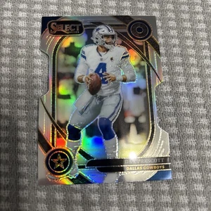 2024 Panini Select Club Level Dak Prescott Silver Prizm Die-Cut #229 - Picture 1 of 2