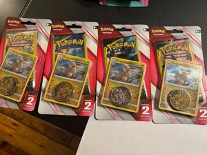 Pokemon Equipo Sellado 2 Pack Mini Blister Dólar General JUEGO DE ARTE X4 - Dragonite - Imagen 1 de 6