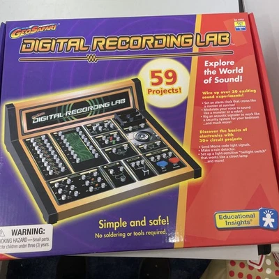GeoSafari Digital Recording Lab EI-8901 59 Projects In Box - Image 1 of 4