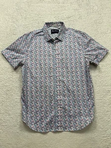 Robert Graham Modern Americana Hemd Herren XL Baumwolle Tailored Fit Geometrisch - Bild 1 von 9