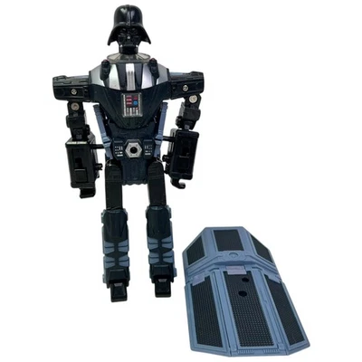 Star Wars Transformers Cross Overs Darth Vader Tie Fighter Figure Incomplete - Image 1 of 4