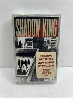 SEALED RARE OOP SHADOW KING S/T 1991 ATLANTIC RECORDS CASSETTE HAIR METAL ARENA Foto 1 de 4