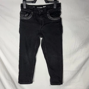 Boys Designer Western Jeans Relaxed Fit/bootcut Adj Waist 4R - Picture 1 of 9