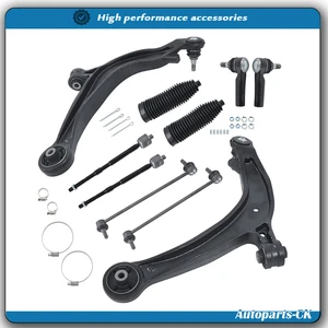 New For 2011-17 Honda Odysse Front Rack & Pinion Bellow Control Arm Tie Rod End - Picture 1 of 12