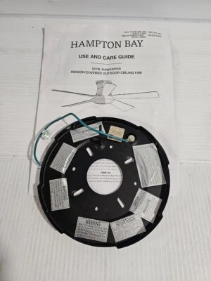 PARTS ONLY Hawkspur 52 in. Matte Black Low Profile Ceiling Fan Replacement Parts - Image 1 of 4