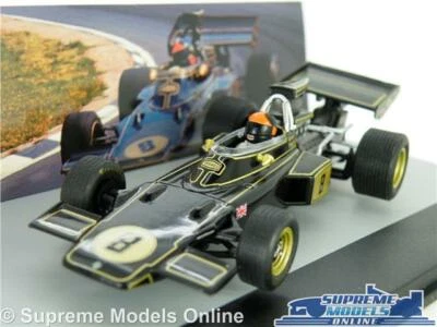 LOTUS 72D RACING CAR MODEL 1:43 SIZE FORMULA ONE 1 IXO FITTIPALDI 1972 JPS T3 - Image 1 of 4