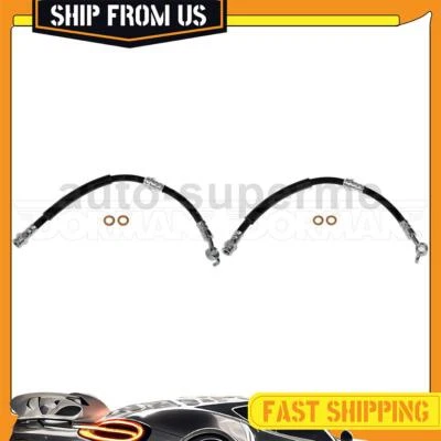 Front Set Brake Hose Line 2PCS For Toyota Yaris iA 1.5L 2017-2018 - Image 1 of 4