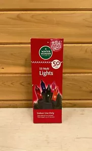 50 Multi-Colored Christmas Lights Indoors Brand New - Picture 1 of 2
