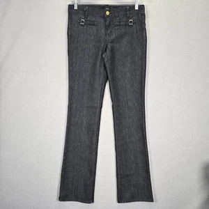 J.Crew Indigo Dark Blue Straight Leg Jeans Women Size 29 X 32 - Picture 1 of 15