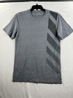 Oakley Pullover Shirt Men&#39;s M Short Sleeve Shirt Gray Black Drag Racing Shirt
