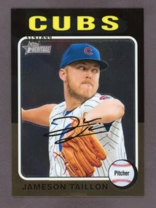 2024 Heritage High Number Chrome 319/699 Jameson Taillon Chicago Cubs - Foto 1 di 1