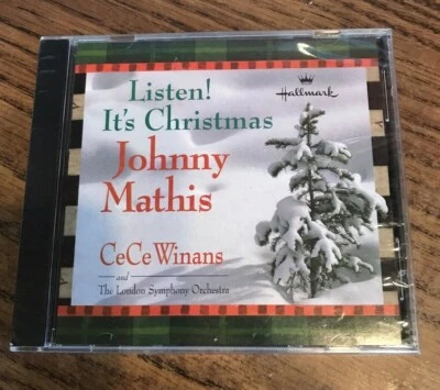 Hallmark - Listen! It's Christmas - Johnny Mathis - CeCe Winans (1999) - Image 1 of 2