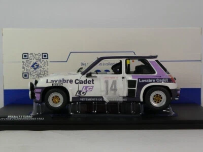 RENAULT R5 TURBO N.14 RALLY LYON CHARBONNIERES 1:18  SOLIDO' S1801313 - Immagine 1 di 3