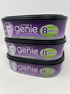 3 Pack Litter Genie Cat Litter Disposal System REFILL CARTRIDGES - Picture 1 of 2