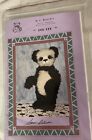 BOK LEE Panda Bear 15” Toy Stuffed Animal Sewing Pattern R.C. Bear Ent.