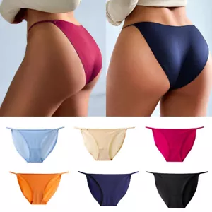 Sexy Women's Briefs High Cut Underwear Panties Thong G-string String Bikini - Picture 1 of 28
