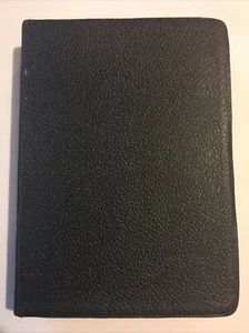 Kirkbride Nelson Chain Reference Bible Black Leather 1964 KJV Red Letter Vintage - Picture 1 of 18