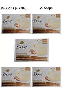 5x Dove Verwöhnen Beauty Creme Riegel 4 X 90g (20 Seifen) - Bild 1 von 4