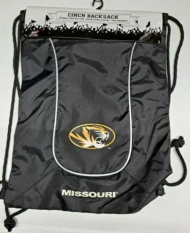 Missouri Tigers Backsack Doubleheader Style Black Cover