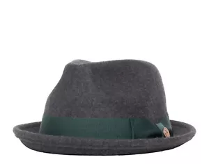 Gorro Goorin Bros Charlestowne Lana Cerdo Pastel Fedora Carbón 100-0123-CHA - Imagen 1 de 1