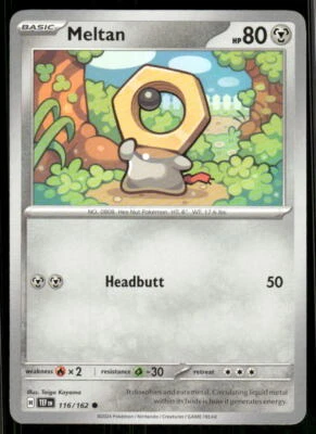 SV05: Temporal Forces #116/162 Meltan - Image 1 of 2