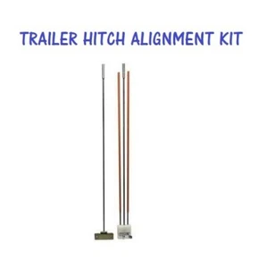 Trailer Hitch Alignment Assist Kit Rear View Poles Bump-It Simple Man Products - Picture 1 of 1