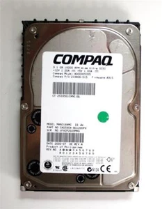 9.1gb 10krpm wu scsi hdd, ad00935335, 233806-015, fw: a915, man3184mc, ca05904- - Afbeelding 1 van 3