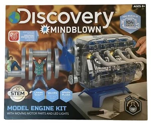 Discovery Mind Blown Model Engine Kit Moving Parts Science - Picture 1 of 5