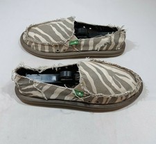 sanuk zebra print shoes