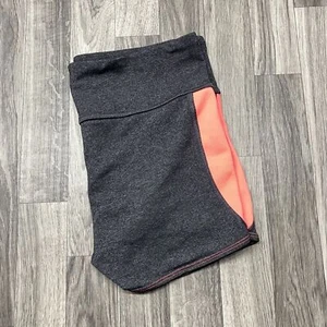 GAP Gfast Elastic Waist Hot Pink/Grey Training Running Shorts Girl's Size Medium - Picture 1 of 8