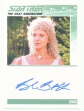 BRENDA BAKKE "AUTOGRAPH CARD" STAR TREK TNG SERIES 1