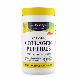 Healthy Origins - Collagen Peptides Hydrolyzed Type I & III 10.6 oz (300 g)